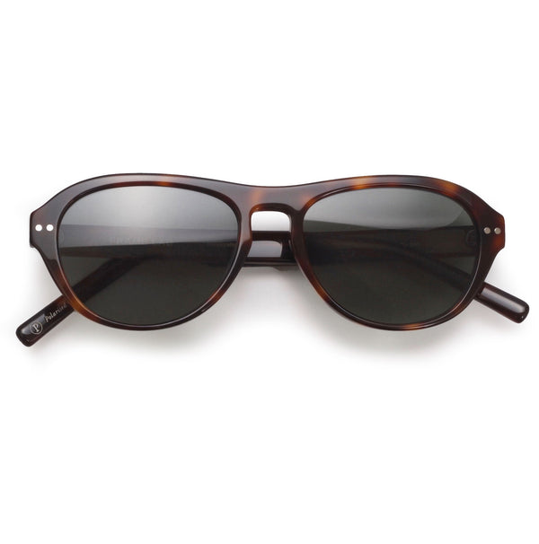 Carlos / Tortoise Acetate & Polarised Green Lens - Shade Files